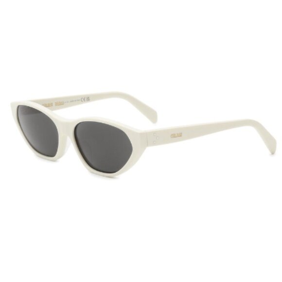 NEW CELINE WOMEN WHITE SUNGLASSES - Picture 1 of 4